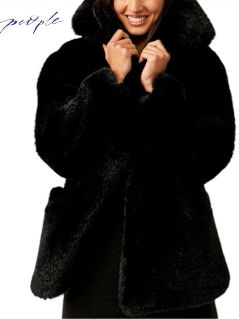 Free People Pretty Perfect Faux Fur Coat